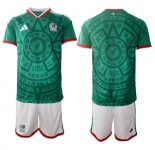 Men's Mexico Blank National Team FIFA x World Cup 2026 Home Green On Field Jersey
