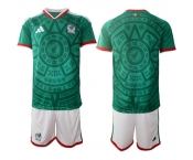 Men's Mexico Blank National Team FIFA x World Cup 2026 Home Green On Field Jersey