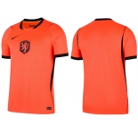 Men's Netherlands Custom Orange 2026 Home Soccer Jersey