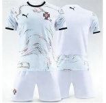 2026 FIFA World Cup Portugal Soccer White Jersey Blank