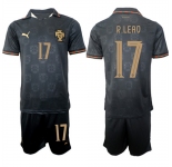 Men's Portugal #17 R.LEAO National Team FIFA x World Cup 2026 Away Gray On Eusebio special edition Jersey