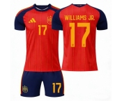 2026 FIFA World Cup Spain Soccer Home Jersey #17