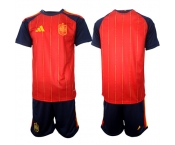Men's Spain Blank National Team FIFA x World Cup 2026 Home Red On Field Jerseys