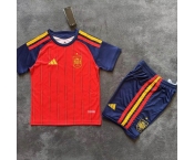 Youth Spain 2026 Home Jersey Suit