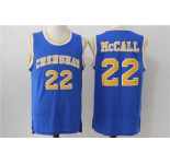 Crenshaw 22 McCall Blue Stitched Movie Jersey