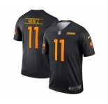 Women's Washington Commanders #11 Carson Wentz 2022 Black Game Stitched Jersey