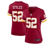 Women's Washington Commanders #52 Sonny Styles Nike Burgundy Game Jersey