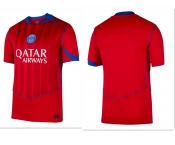 Youth Nike Paris Saint-Germain Red 3rd 2025-2026 Shirt