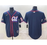 Men's American League Boston Red Sox Blank Navy 2025 All-Star Edition Limited Stitched Baseball Jersey