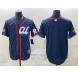 Men's American League Detroit Tigers Blank Navy 2025 All-Star Edition Limited Stitched Baseball Jersey