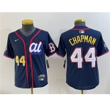Women's American League #44 Aroldis Chapman Navy 2025 All-Star Edition Limited Stitched Baseball Jersey