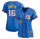 Women's National League #16 Will Smith Blue 2025 All-Star Edition Limited Stitched Baseball Jersey