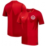 Men's Canada Blank 2026 Red Home Soccer Jersey