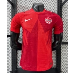 Men's Canada Blank Red 2026 World Cup National Team Soccer Jersey