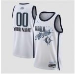 Men 2026 All Star Active Player Custom White Stitched Basketball Jersey