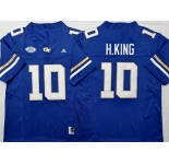 Men's Georgia Tech Yellow Jackets #10 Haynes King Royal F.U.S.E. Limited Stitched Jersey