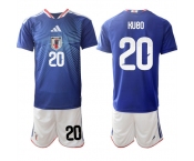 Men's Japan #20 KUBO National Team FIFA x World Cup 2026 Home Blue On Field Jersey