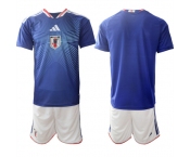 Men's Japan Blank National Team FIFA x World Cup 2026 Home Blue On Field Jersey