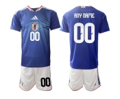Men's Japan Custom 2026 Blue Home Soccer Jersey Suit