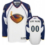 Customized Atlanta Thrashers Jersey White Road Man Hockey