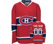 Montreal Canadiens Personalized Red Jersey