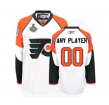 Philadelphia Flyers Personalized White Stanley Cup Finals Patch Jersey
