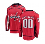 Youth Washington Capitals Customized Fanatics Branded Red Home Breakaway NHL Jersey