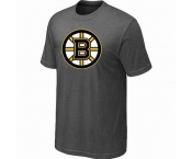 NHL Boston Bruins big & tall logo T-shirt dk grey