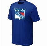 NHL New York Rangers big & tall logo T-shirt blue