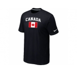 Nike 2014 Olympics Canada Flag Collection Locker Room T-Shirt Black