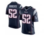 Men Nike New England Patriots #52 Elandon Roberts Game Navy Blue Team Color NFL Jersey