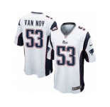 Men's Nike New England Patriots #53 Kyle Van Noy Game White NFL Jersey