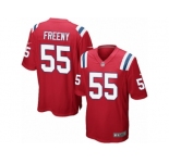 Men's Nike New England Patriots #55 Jonathan Freeny Game Red Alternate NFL Jersey