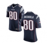 Men's Nike New England Patriots #80 Danny Amendola Game Navy Blue Team Color NFL Jersey