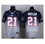 Nike New England Patriots #21 butler blue jerseys[Drift II Fashion Elite]