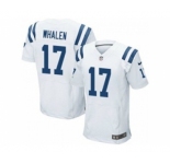 nike nfl jerseys indianapolis colts #17 griff whalen white[Elite][whalen]