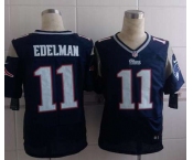 nike nfl jerseys new england patriots #11 edelman blue[Elite]