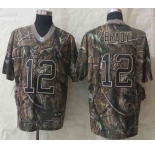 nike nfl jerseys new england patriots #12 tom brady camo[Elite]