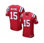 nike nfl jerseys new england patriots #15 reggie wayne red[Elite]