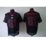 nike nfl jerseys new england patriots #81 hernandez black[Elite lights out]