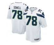 Men's Nike Seattle Seahawks #78 Bradley Sowell Game White NFL Jersey