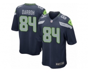 Men's Nike Seattle Seahawks #84 Amara Darboh Game Steel Blue Team Color NFL Jersey