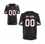 Men Nike Nfl Jerseys Arizona Cardinals Customized Elite Black Jersey