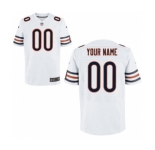 Men Nike Nfl Jerseys Chicago Bears Customized Elite White Jersey