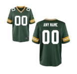 Men Nike Nfl Jerseys Green Bay Packers Customized Elite Green Jersey