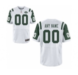 Men Nike Nfl Jerseys New York Jets Customized Elite White Jersey
