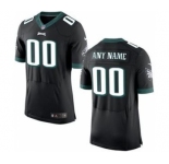 Men Nike Nfl Jerseys Philadelphia Eagles Customized Elite Black Jersey