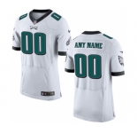 Men Nike Nfl Jerseys Philadelphia Eagles Customized Elite White Jersey