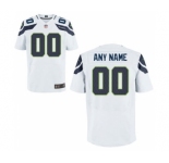 Men Nike Nfl Jerseys Seattle Seahawks Customized Elite White Jersey