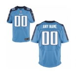 Men Nike Nfl Jerseys Tennessee Titans Customized Elite Lt.Blue Jersey